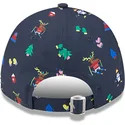 regulowana-granatowa-czapka-z-zakrzywionym-daszkiem-dla-dzieci-9forty-festive-new-york-yankees-mlb-od-new-era