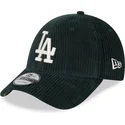 czapki-curva-zielony-tasma-regulowana-9forty-wide-cord-los-angeles-dodgers-mlb-new-era