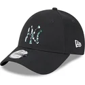 czapki-curva-czarny-tasma-regulowana-9forty-seasonal-infill-new-york-yankees-mlb-new-era