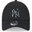 czapki-curva-czarny-tasma-regulowana-9forty-seasonal-infill-new-york-yankees-mlb-new-era