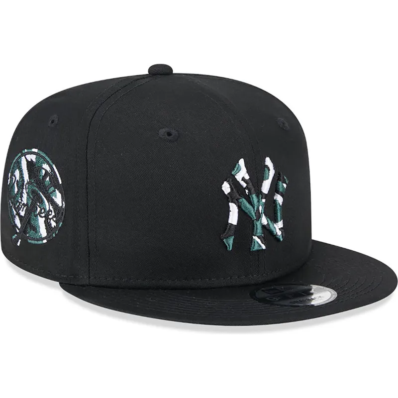 czapki-plana-czarny-snapback-9fifty-seasonal-infill-new-york-yankees-mlb-new-era
