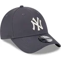 czapki-curva-szary-tasma-regulowana-9forty-metallic-new-york-yankees-mlb-new-era