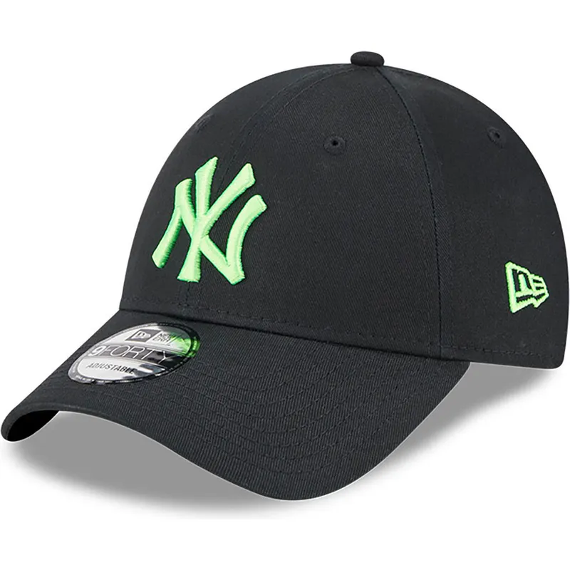 czapki-curva-czarny-tasma-regulowana-9forty-neon-new-york-yankees-mlb-new-era