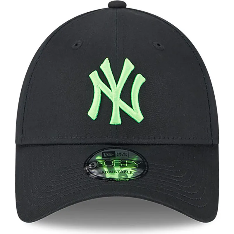 czapki-curva-czarny-tasma-regulowana-9forty-neon-new-york-yankees-mlb-new-era