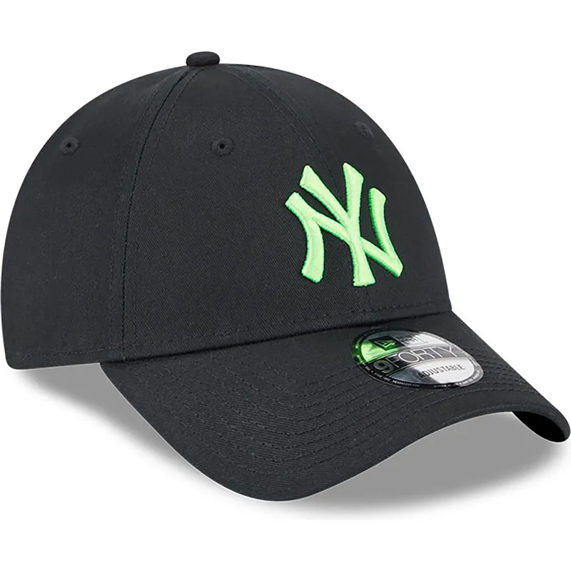 czapki-curva-czarny-tasma-regulowana-9forty-neon-new-york-yankees-mlb-new-era