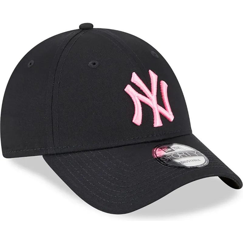 czapki-curva-czarny-tasma-regulowana-rosa-9forty-neon-new-york-yankees-mlb-new-era czapki-curva-czarny-tasma-regulowana-rosa-9forty-neon-new-york-yankees-mlb-new-era