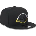 czapki-plana-czarny-snapback-9fifty-split-los-angeles-lakers-nba-new-era