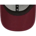 regulowana-bordowa-czapka-z-zakrzywionym-daszkiem-i-bordowym-logo-9forty-washed-canvas-los-angeles-dodgers-mlb-od-new-era