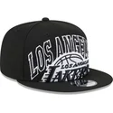 czarna-plaska-czapka-snapback-9fifty-tip-off-2023-los-angeles-lakers-nba-new-era