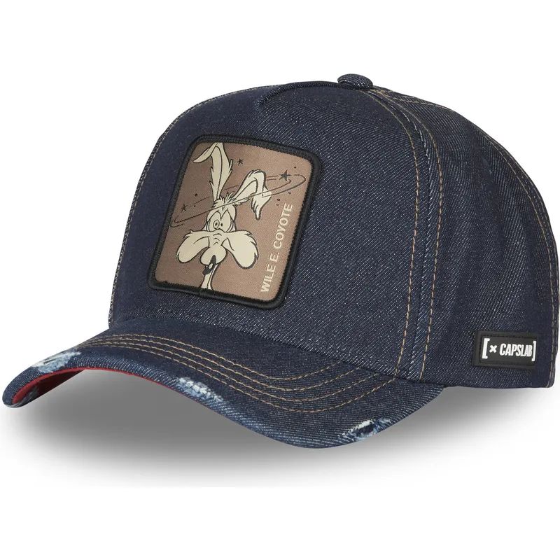 czapki-curva-granatowy-snapback-kojot-looney-tunes-capslab