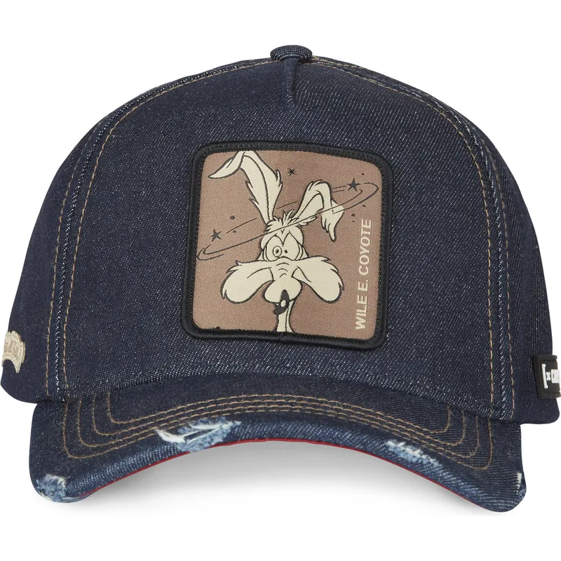 czapki-curva-granatowy-snapback-kojot-looney-tunes-capslab