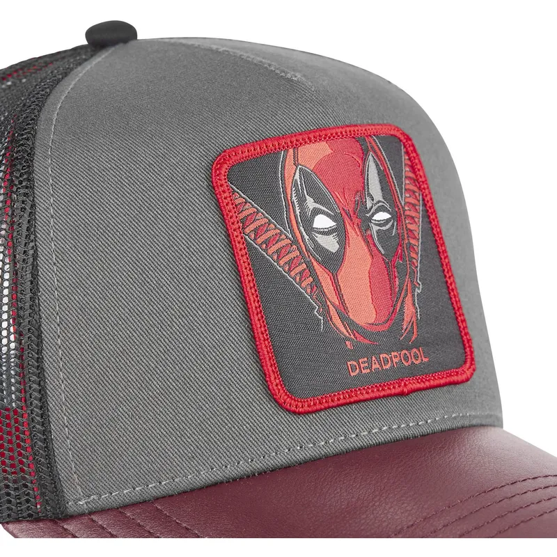 czapki-curva-szary-snapback-deadpool-marvel-comics-capslab czapki-curva-szary-snapback-deadpool-marvel-comics-capslab