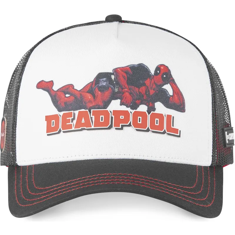 czapki-curva-czarny-snapback-deadpool-marvel-comics-capslab czapki-curva-czarny-snapback-deadpool-marvel-comics-capslab