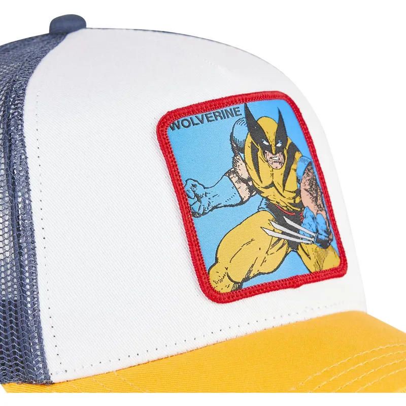 czapki-curva-bialy-snapback-wolverine-marvel-comics-capslab