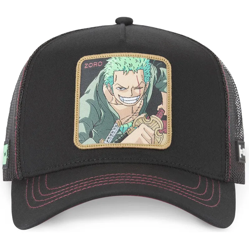 czapki-curva-czarny-snapback-roronoa-zoro-one-piece-capslab