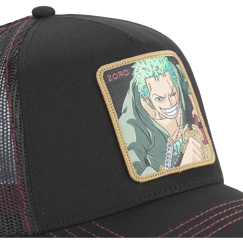 czapki-curva-czarny-snapback-roronoa-zoro-one-piece-capslab