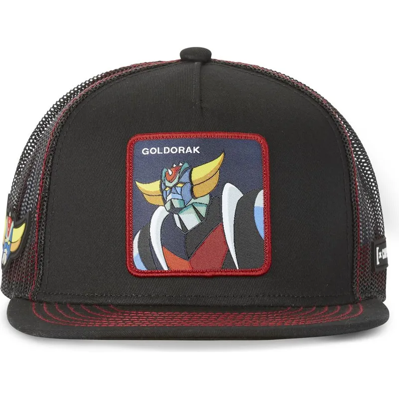 czapki-plana-czarny-snapback-robot-grendizer-robot-grendizer-capslab