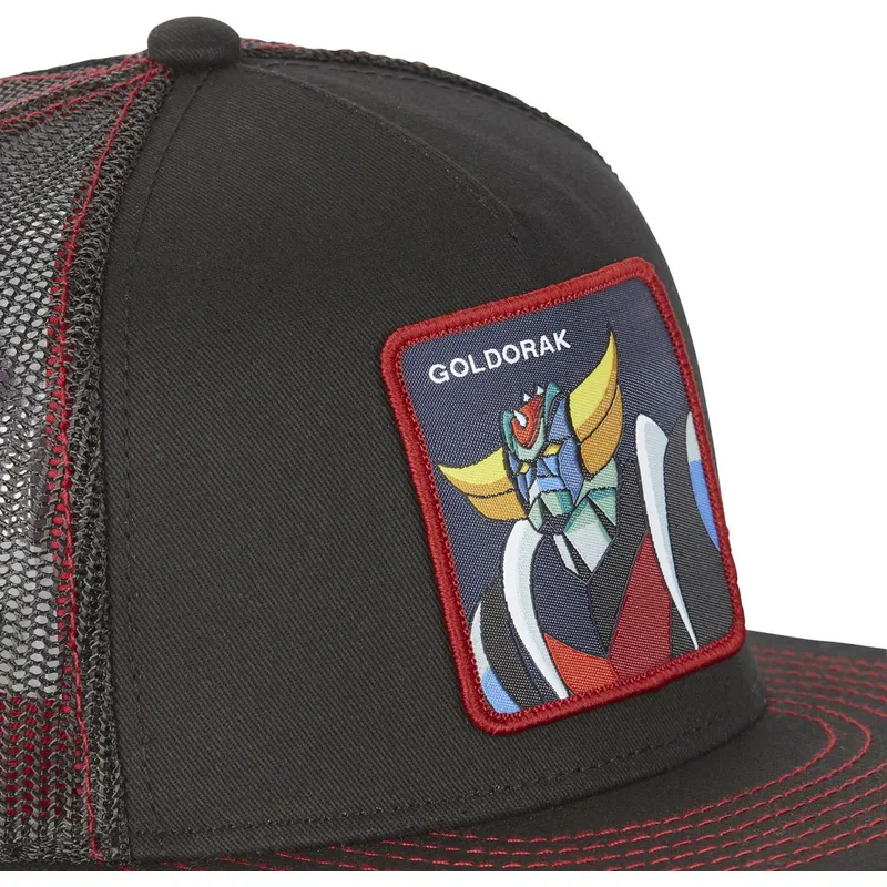 czapki-plana-czarny-snapback-robot-grendizer-robot-grendizer-capslab