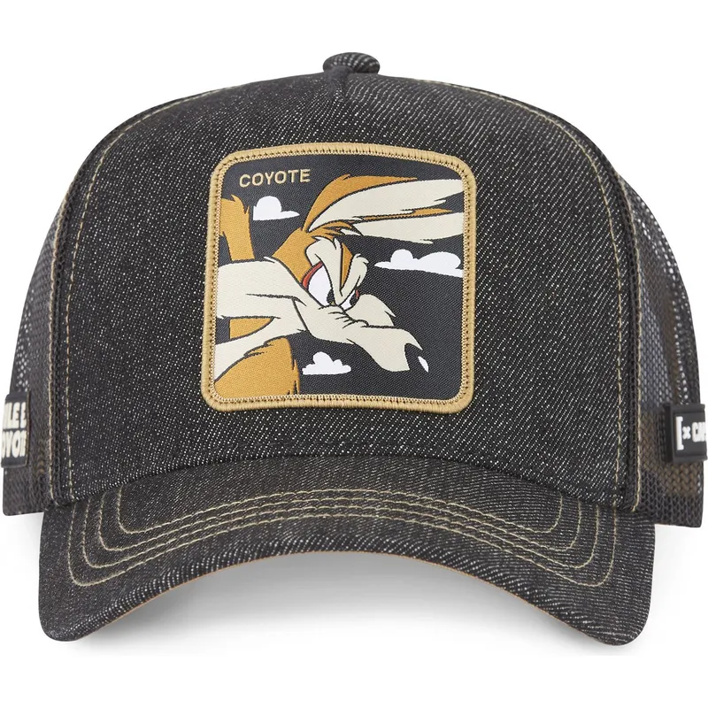 czapki-curva-czarny-snapback-kojot-looney-tunes-capslab