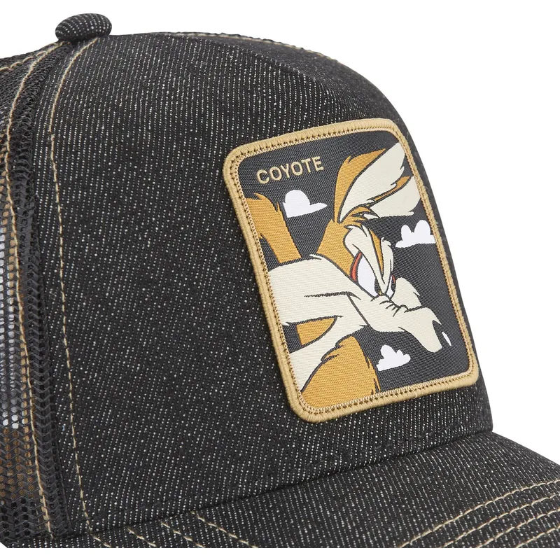 czapki-curva-czarny-snapback-kojot-looney-tunes-capslab