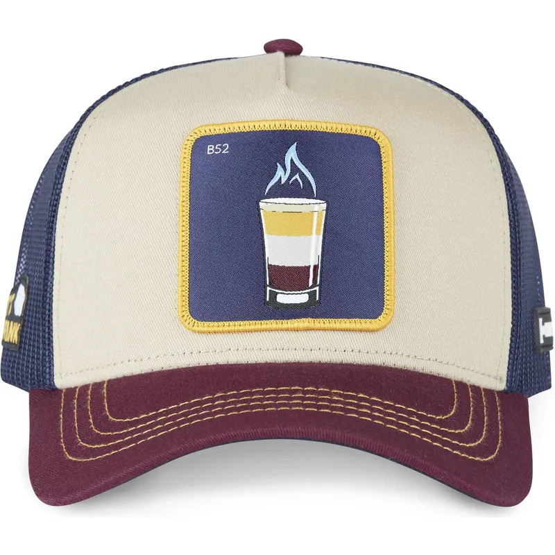 czapki-curva-bezowy-snapback-b52-koktajle-capslab