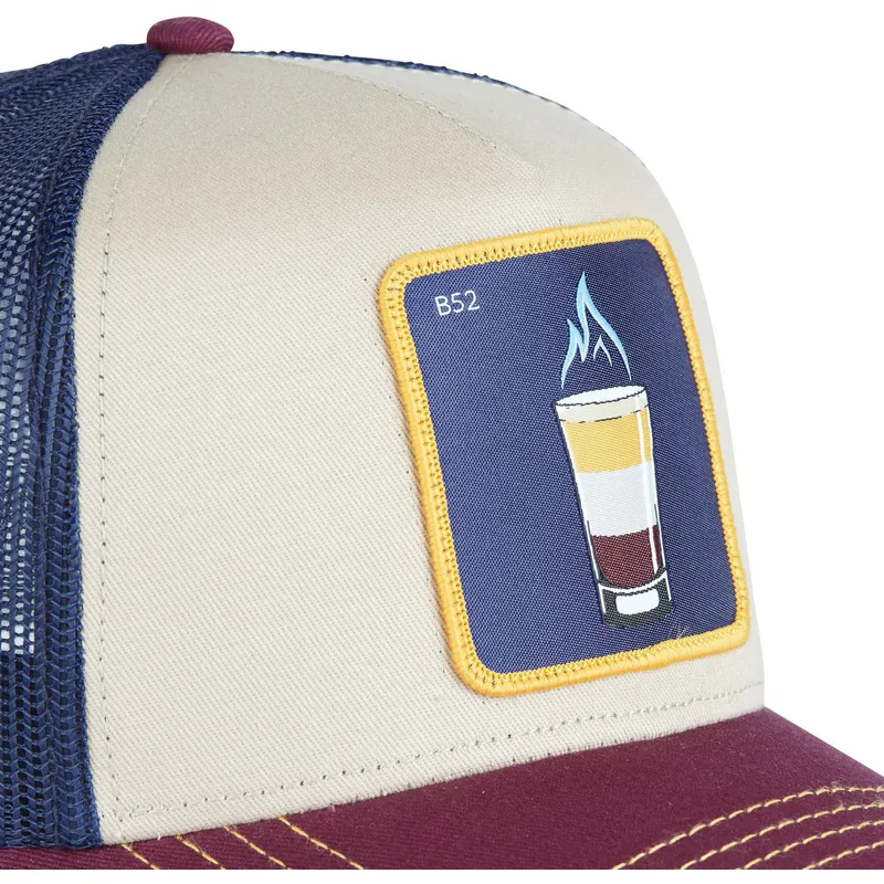 czapki-curva-bezowy-snapback-b52-koktajle-capslab