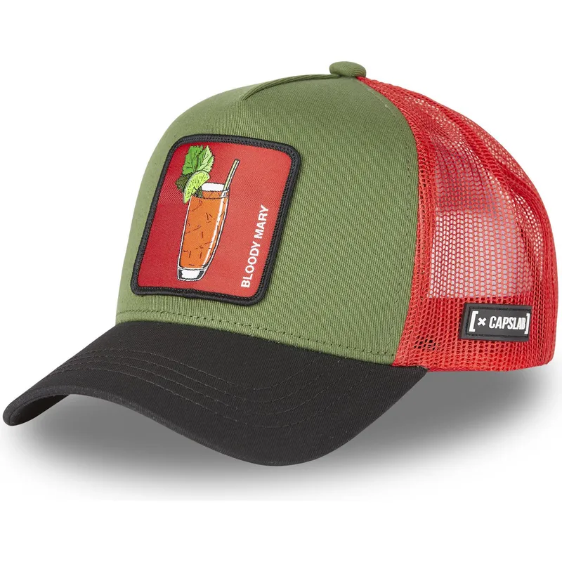 czapki-curva-zielony-snapback-bloody-mary-koktajle-capslab