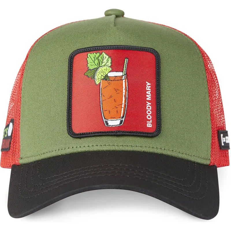 czapki-curva-zielony-snapback-bloody-mary-koktajle-capslab