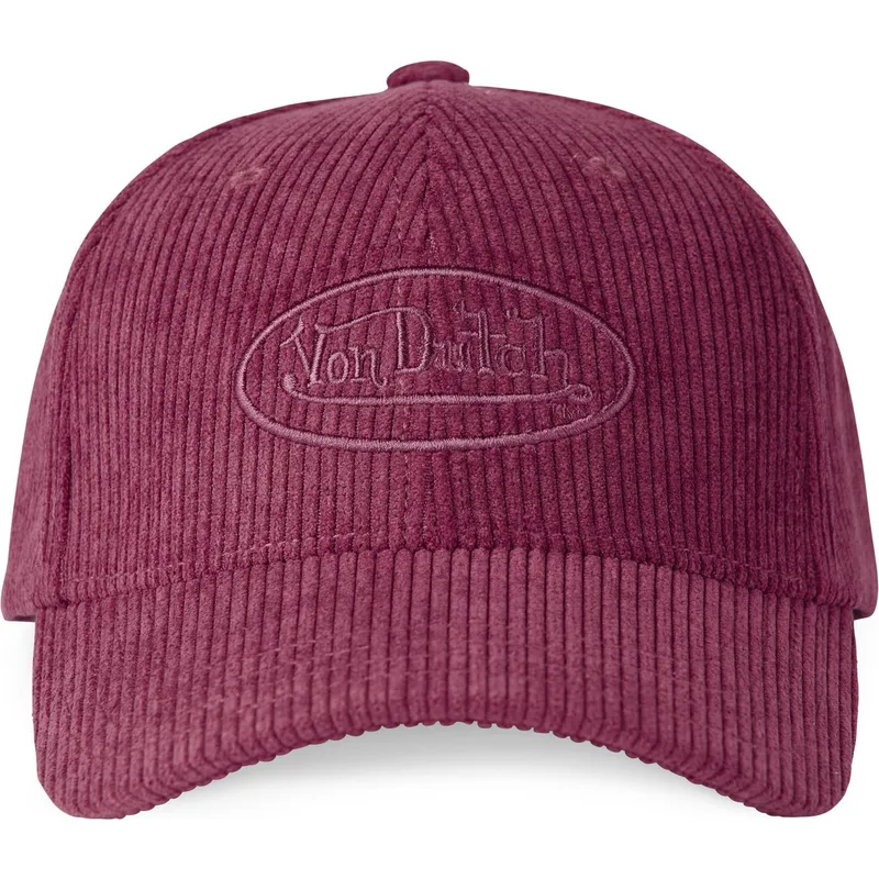 czapka-z-daszkiem-bordowa-regulowana-bo-od-von-dutch