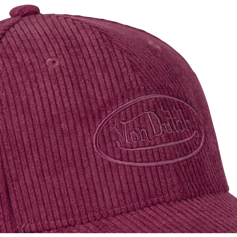 czapka-z-daszkiem-bordowa-regulowana-bo-od-von-dutch