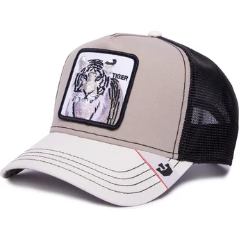 czapka-trucker-szaro-czarna-tygrys-tiger-mv-stripes-the-farm-mvp-od-goorin-bros