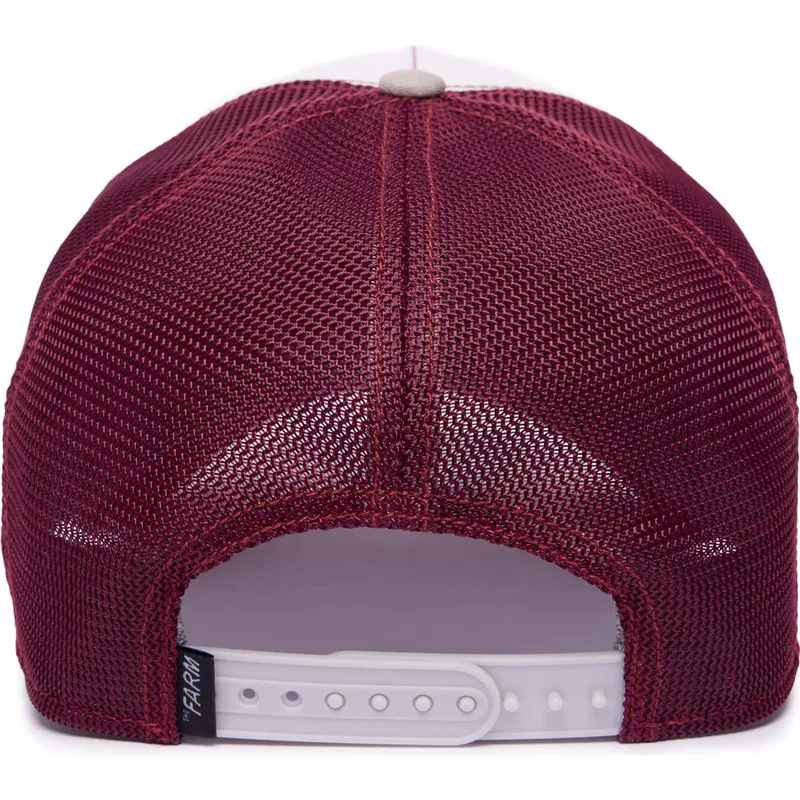 czapka-trucker-biala-i-bordowa-wilk-lone-wolf-mv-howler-the-farm-mvp-od-goorin-bros