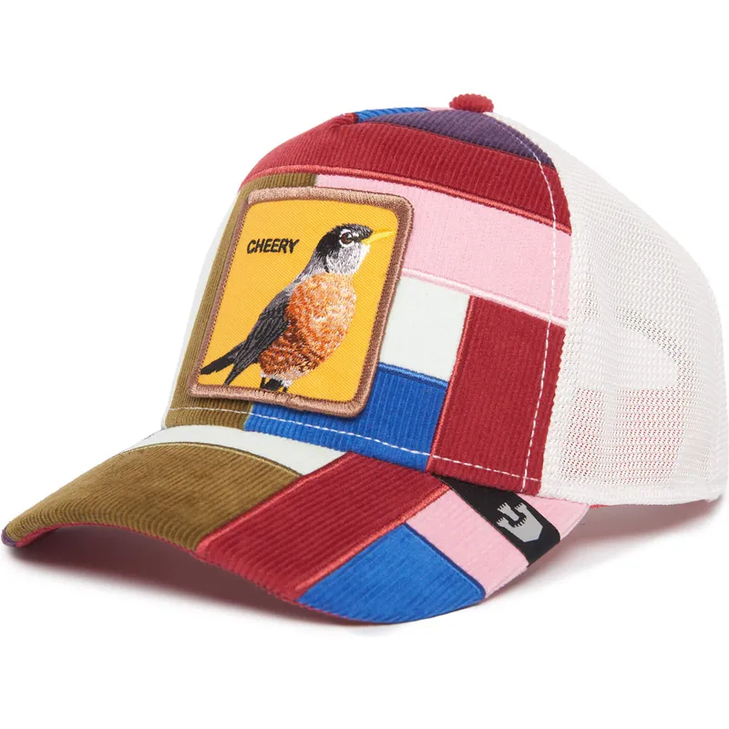 czapki-curva-wielokolorowy-snapback-the-farm-de-goorin-bros czapki-curva-wielokolorowy-snapback-the-farm-de-goorin-bros