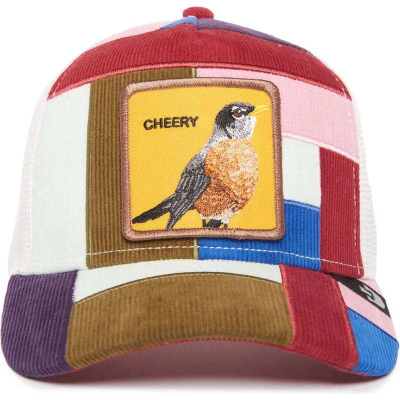 czapki-curva-wielokolorowy-snapback-the-farm-de-goorin-bros czapki-curva-wielokolorowy-snapback-the-farm-de-goorin-bros