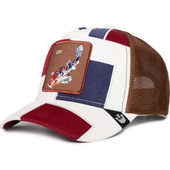 czapka-trucker-wielokolorowa-koi-coy-carpy-diem-the-farm-patchwork-od-goorin-bros