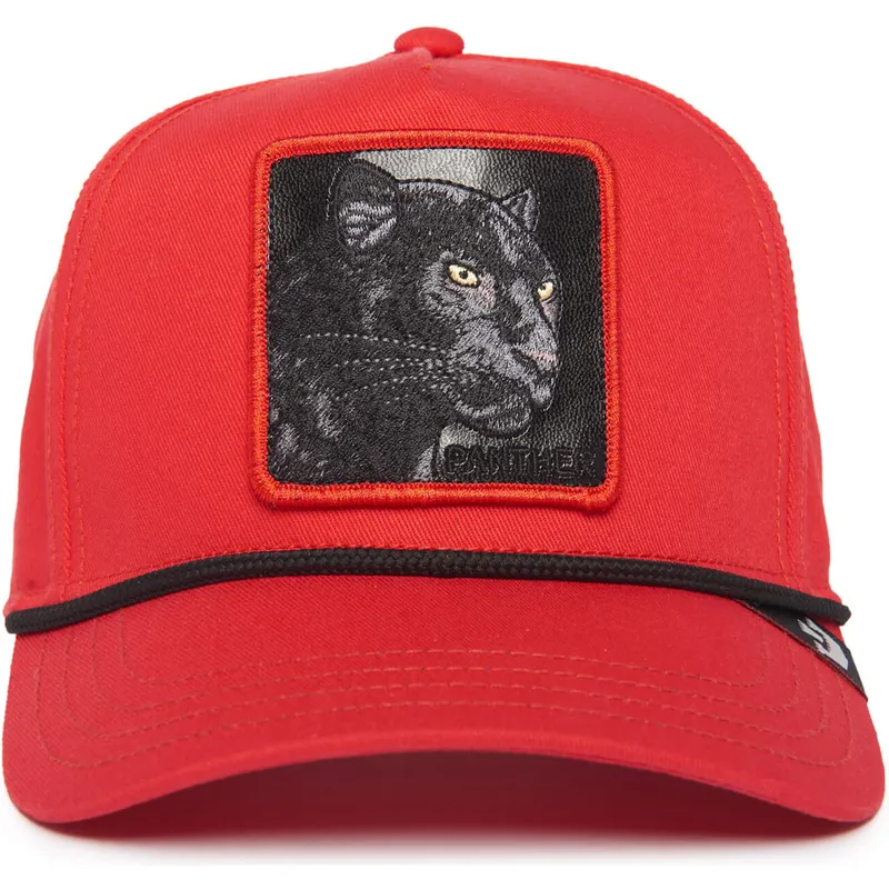 czerwona-zakrzywiona-czapka-snapback-pantera-panther-100-the-farm-all-over-canvas-od-goorin-bros