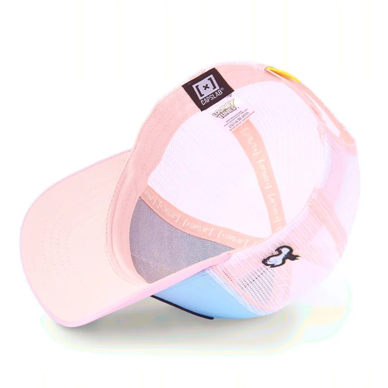 czapki-curva-niebieski-snapback-tweety-looney-tunes-capslab