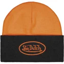czarna-i-pomaranczowa-czapka-bon-high-no-od-von-dutch