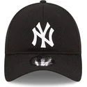 czarna-zakrzywiona-czapka-z-daszkiem-regulowana-9twenty-herringbone-new-york-yankees-mlb-od-new-era