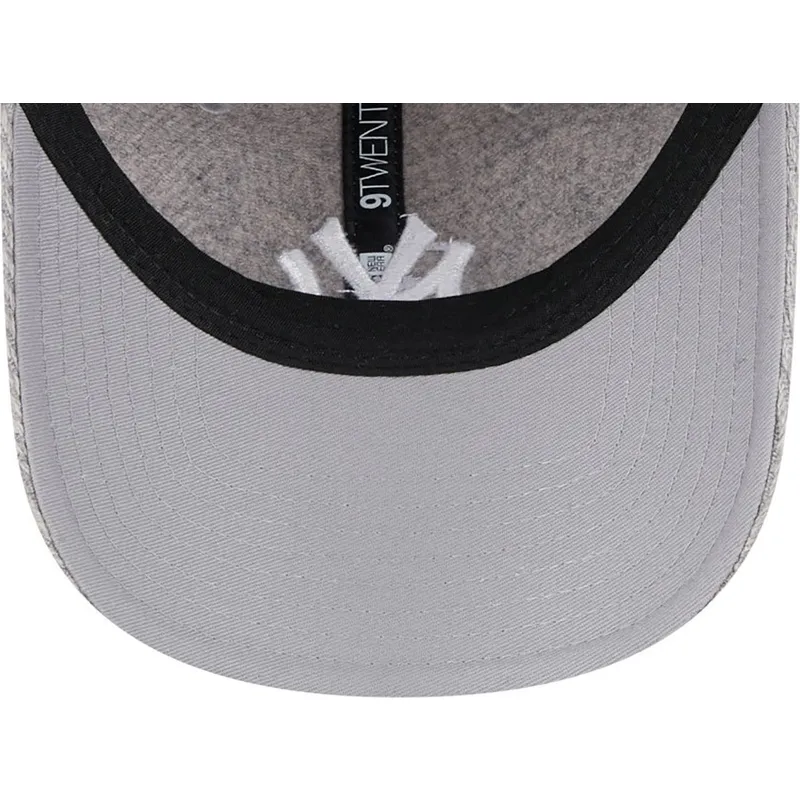 czapki-curva-szary-tasma-regulowana-9twenty-herringbone-new-york-yankees-mlb-new-era czapki-curva-szary-tasma-regulowana-9twenty-herringbone-new-york-yankees-mlb-new-era