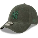 czapki-curva-zielony-tasma-regulowana-9forty-towelling-new-york-yankees-mlb-new-era