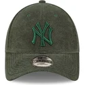czapki-curva-zielony-tasma-regulowana-9forty-towelling-new-york-yankees-mlb-new-era