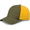 czapka-z-zakrzywionym-daszkiem-zielono-zolta-snapback-hft-puffy-nylon-od-djinns