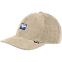 bezowa-czapka-z-zakrzywionym-daszkiem-snapback-mountains-truefit-cord-od-djinns