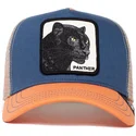 czapka-trucker-niebiesko-pomaranczowa-pantera-the-panther-the-farm-od-goorin-bros