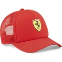 czapki-curva-czerwony-snapback-race-ferrari-formula-1-puma
