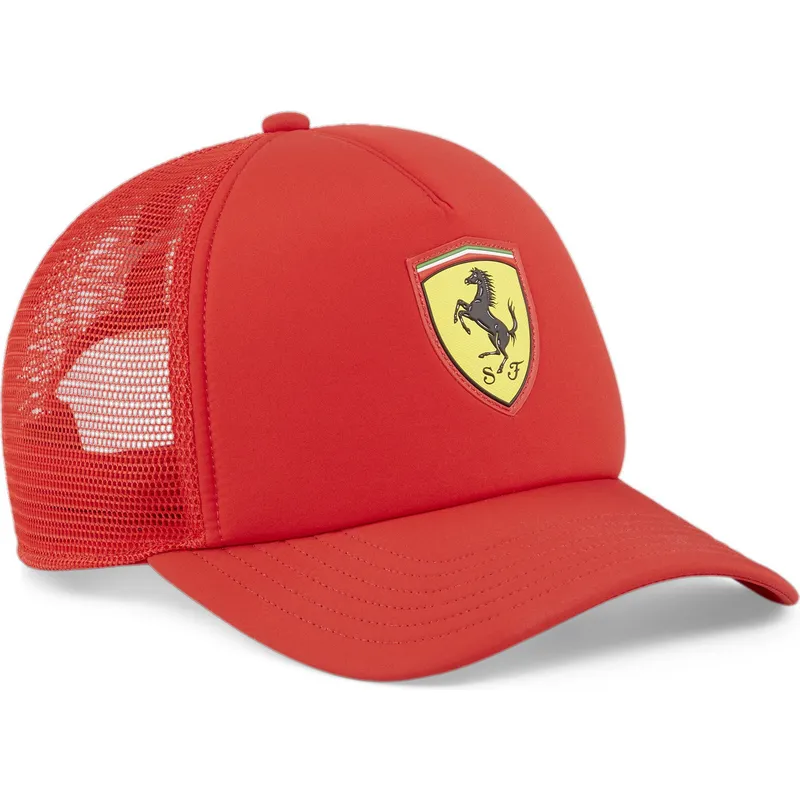 czapki-curva-czerwony-snapback-race-ferrari-formula-1-puma