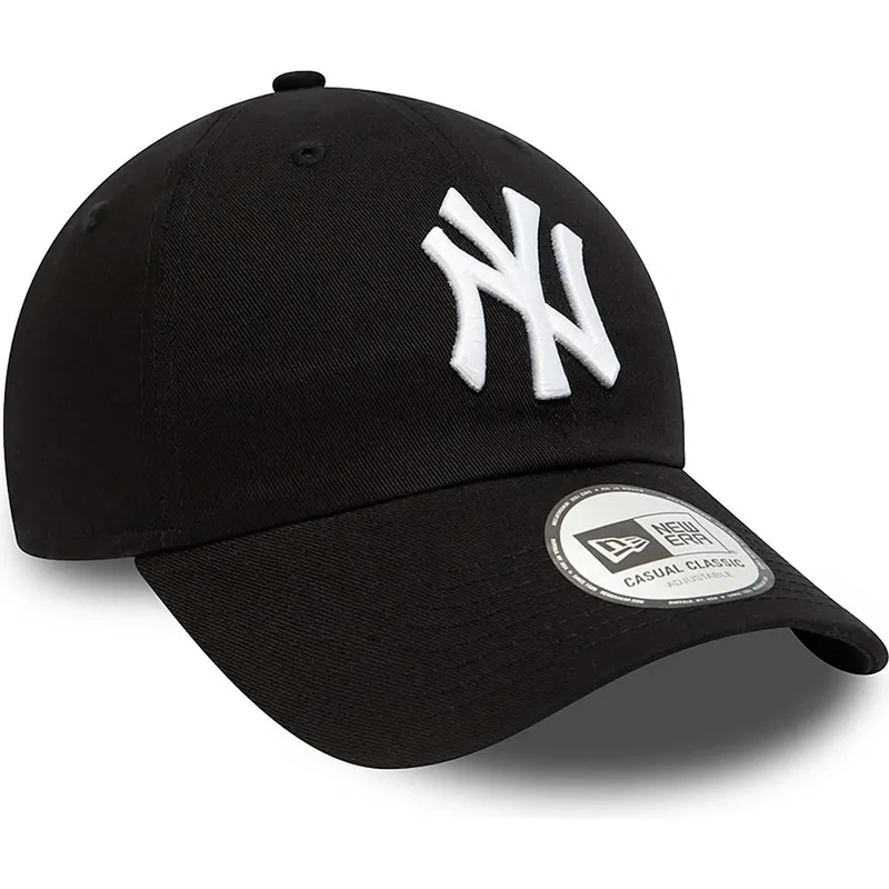 czapka-z-zakrzywionym-daszkiem-czarna-regulowana-9twenty-league-essential-new-york-yankees-mlb-new-era