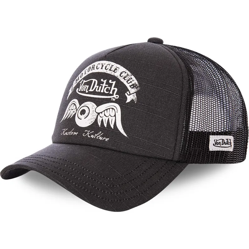 czapki-curva-czarny-snapback-dla-dziecka-von-dutch