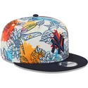 czapki-plana-wielokolorowy-snapback-9fifty-spring-new-york-yankees-mlb-new-era